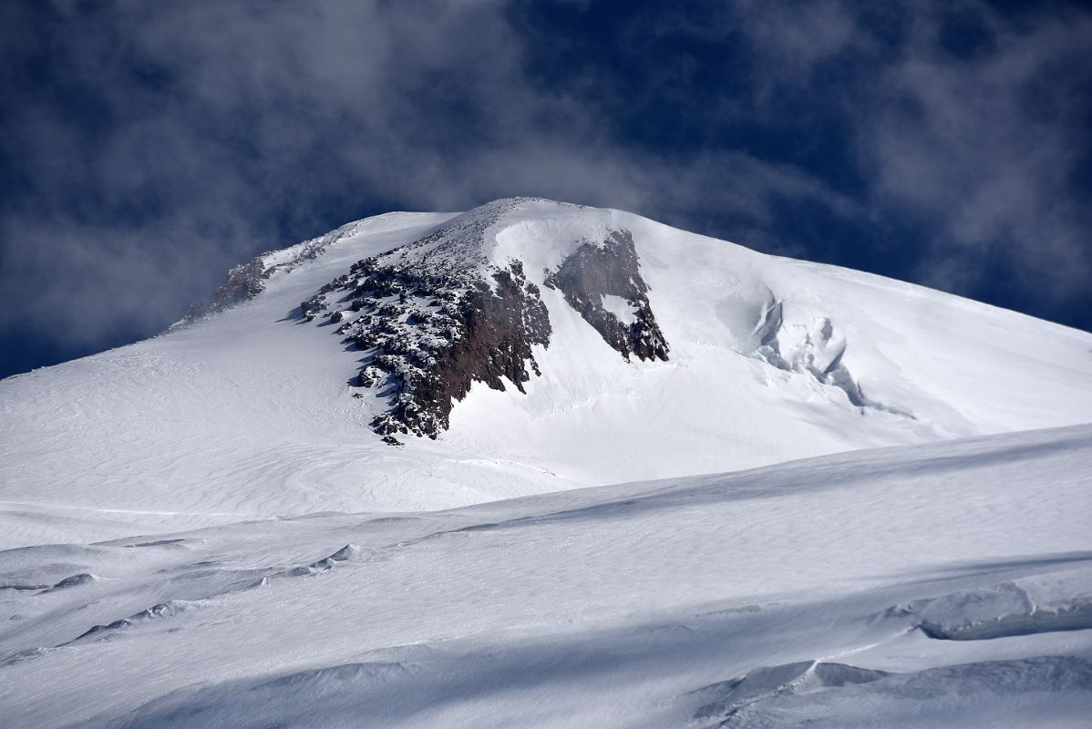 03B Mount Elbrus Main West Summit From The Climb To Pastukhov Rocks